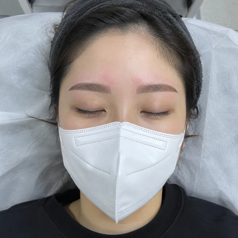 구룡동 자연눈썹 시술 예시 이미지