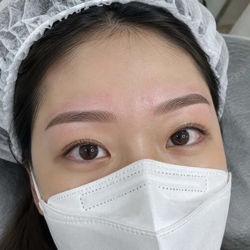 반송동 엠보눈썹 시술 예시 이미지