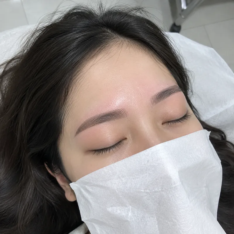 일로읍 자연눈썹 시술 예시 이미지