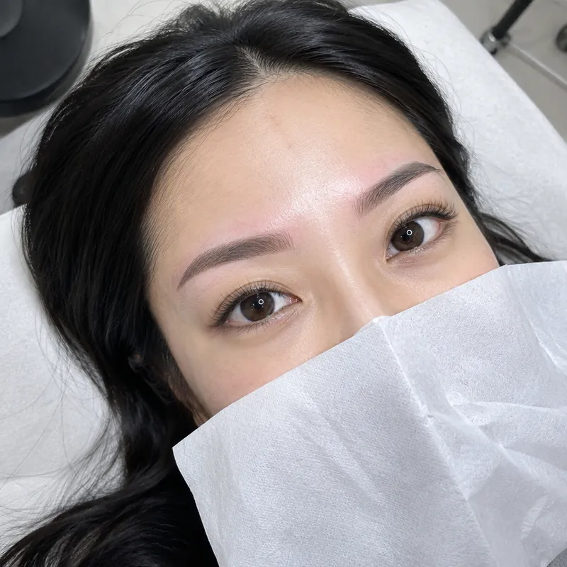 승주읍 파우더눈썹 시술 예시 이미지