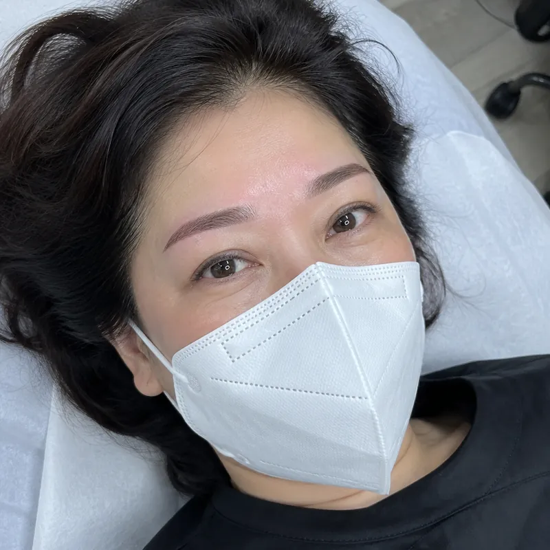 집현동 파우더눈썹 시술 예시 이미지