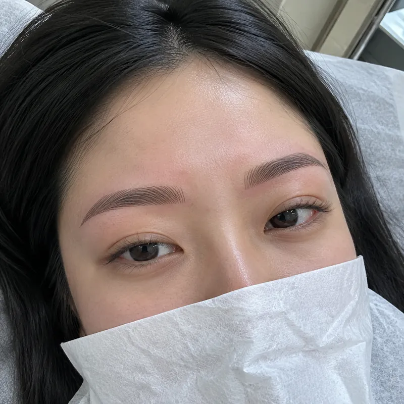 세종 엠보눈썹 시술 예시 이미지