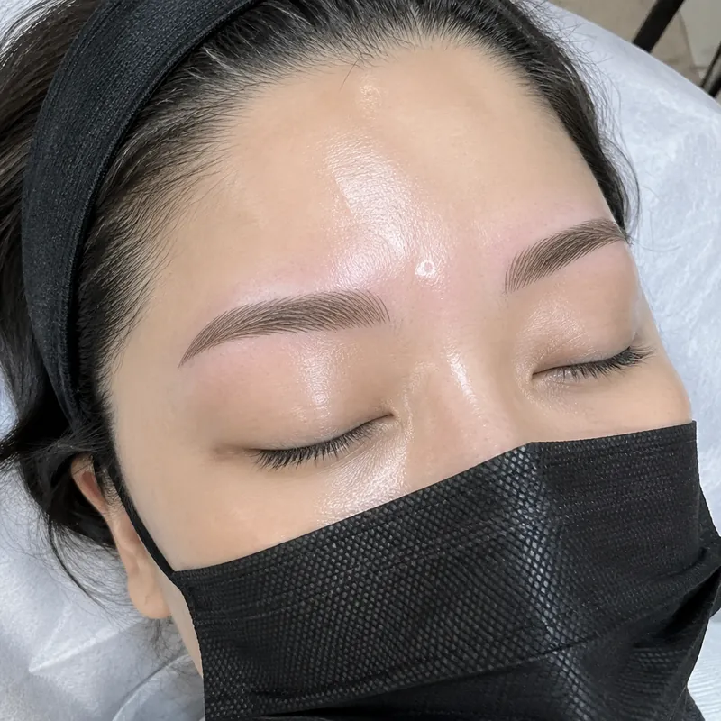 보문동 자연눈썹 시술 예시 이미지