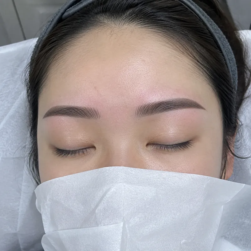전하동 콤보눈썹 시술 예시 이미지